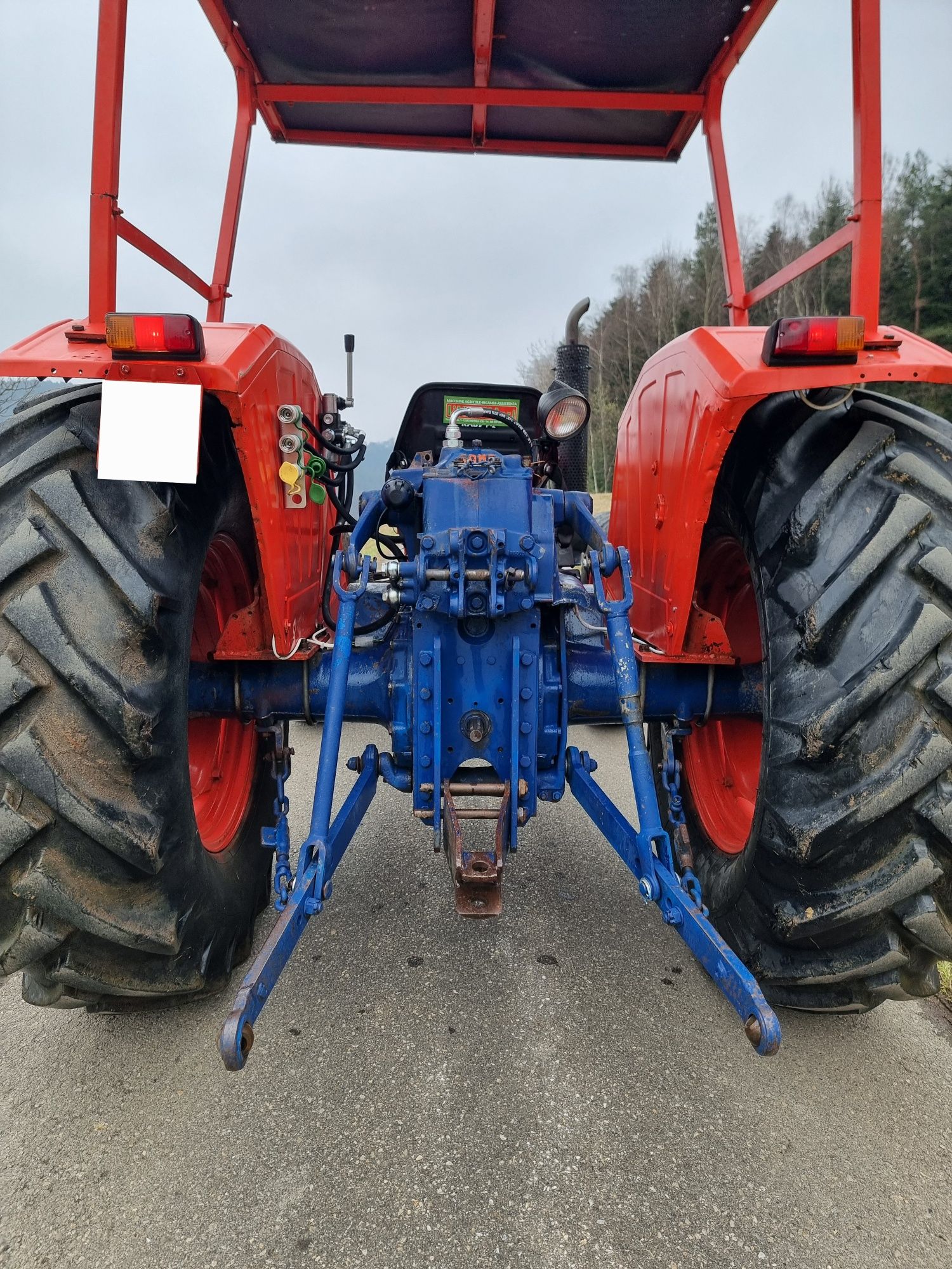 Ciągnik Same Corsaro 70. Napęd 4x4, REWERS, Wspomaganie, Hydraulika