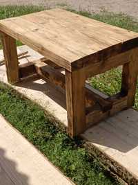 Ława, stolik ze starego drewna