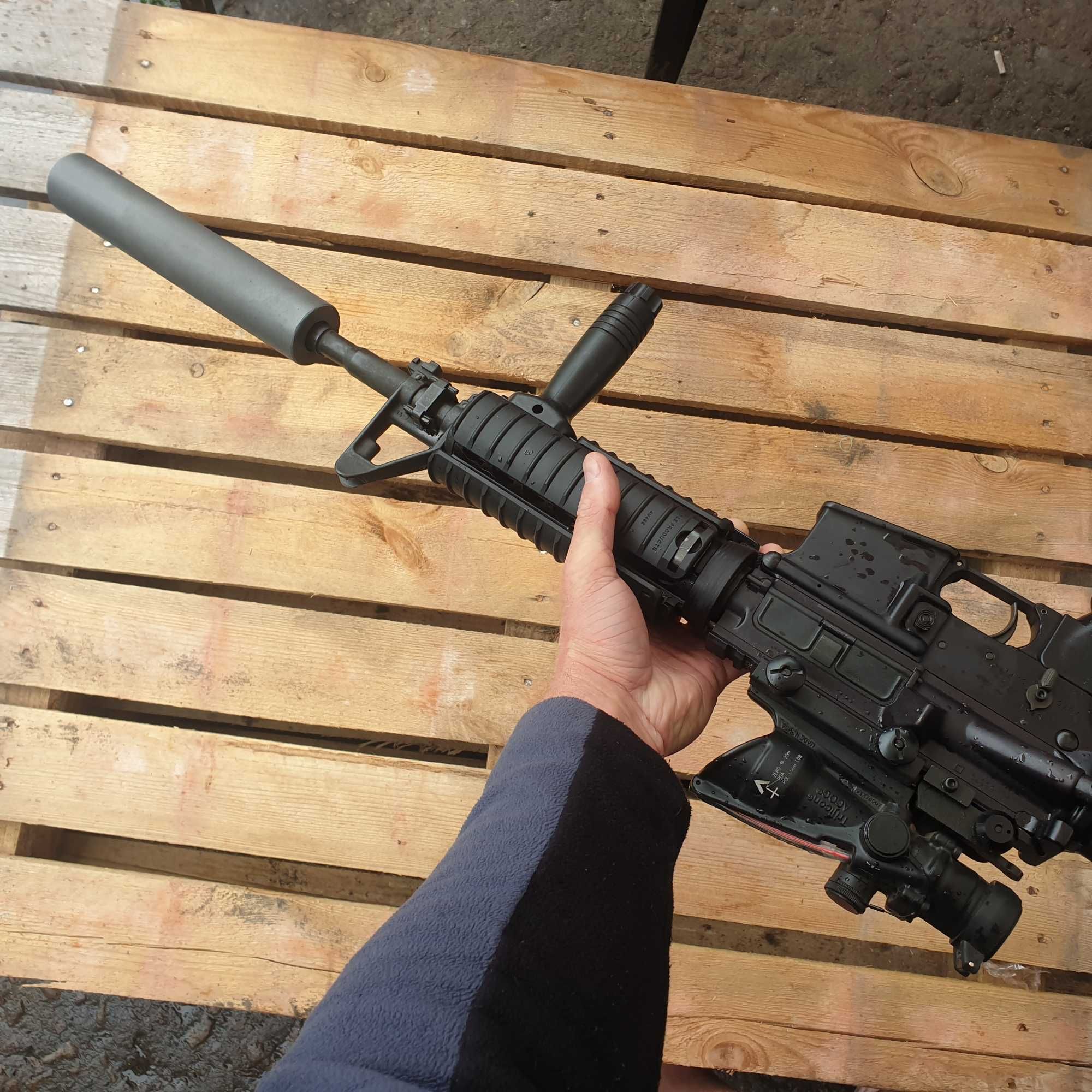 ГЛУШНИК САУНДМОРОТОР ПБС M4 M16 Sig Sauer 516 Patrol  НАТО калібр 223