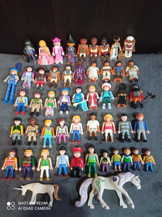 Конструктор Зоопарк, замок,рыцарь,лошадь, Playmobil