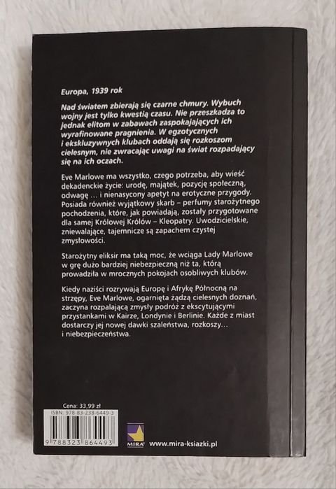 Perfumy Kleopatry Jina Bacarr