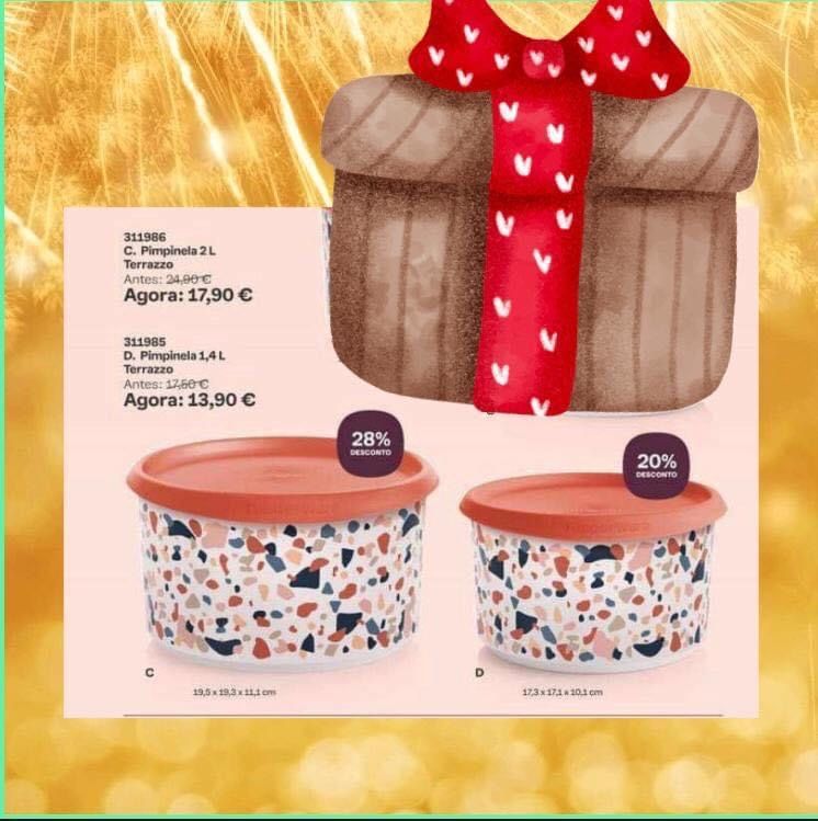 Pimpinela terrazo - tupperware
