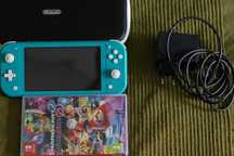 Nintendo Switch Lite Azul Turquesa + Mario Kart 8