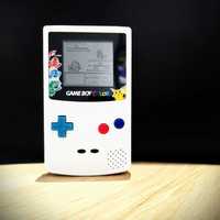 Oryginał Game Boy Color 1998 Pokemon theme white nintendo gameboy