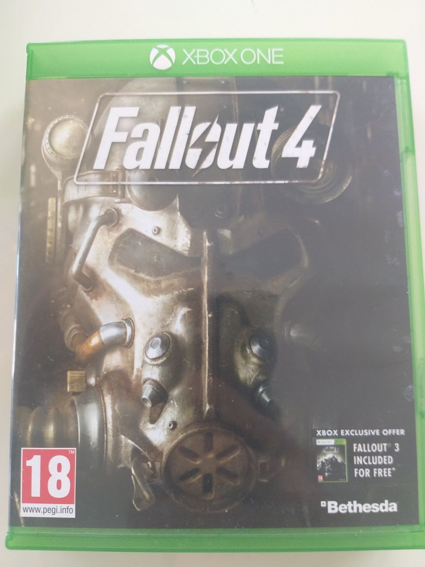 Gra Fallout 4 Xbox One xone strzelanka pudełkowa game 

angielska wers