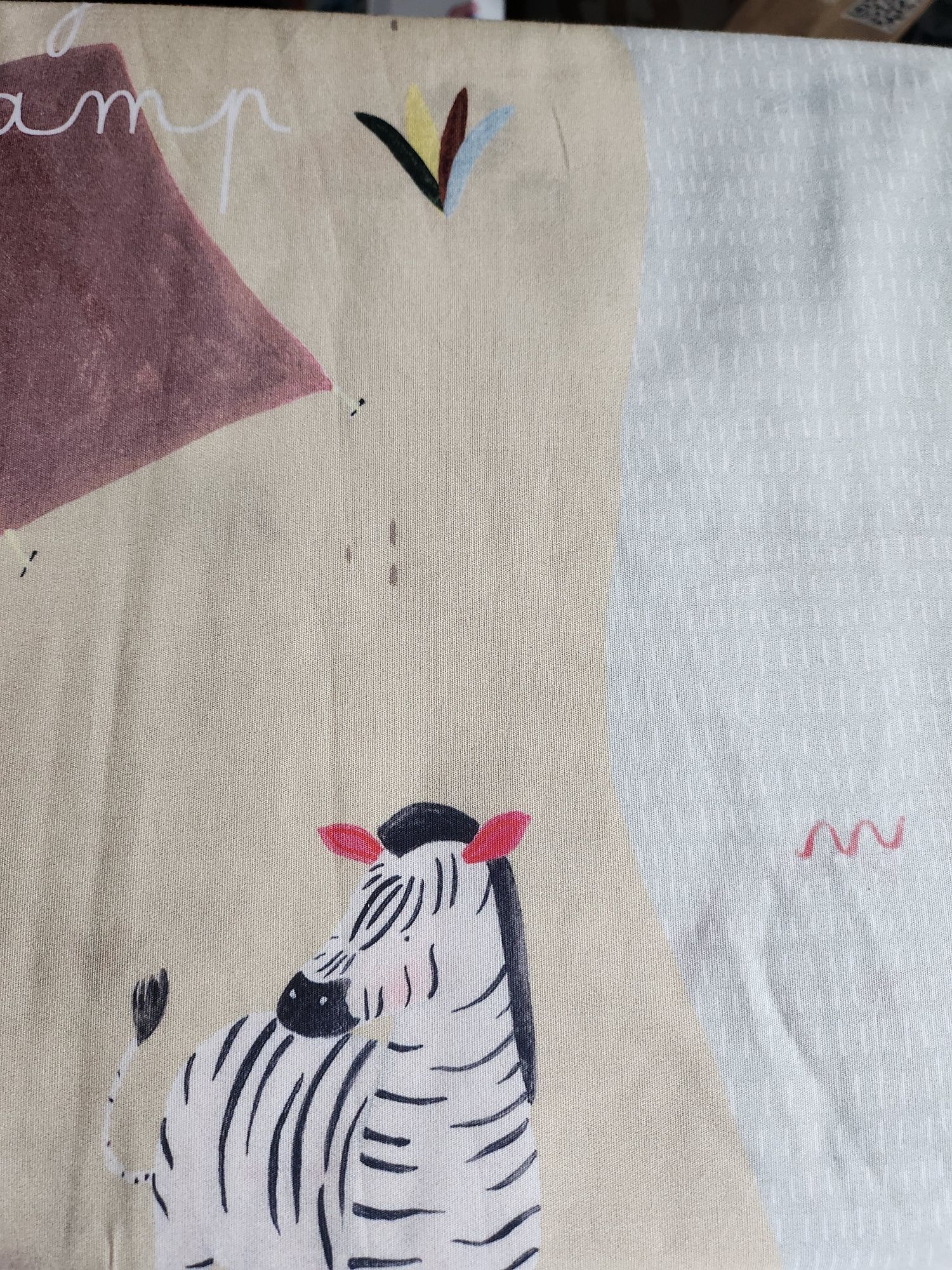 Dwustronna poszwa na kołdrę Zara home