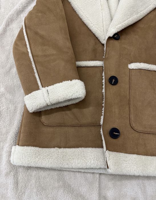 Стильна дубленка Zara