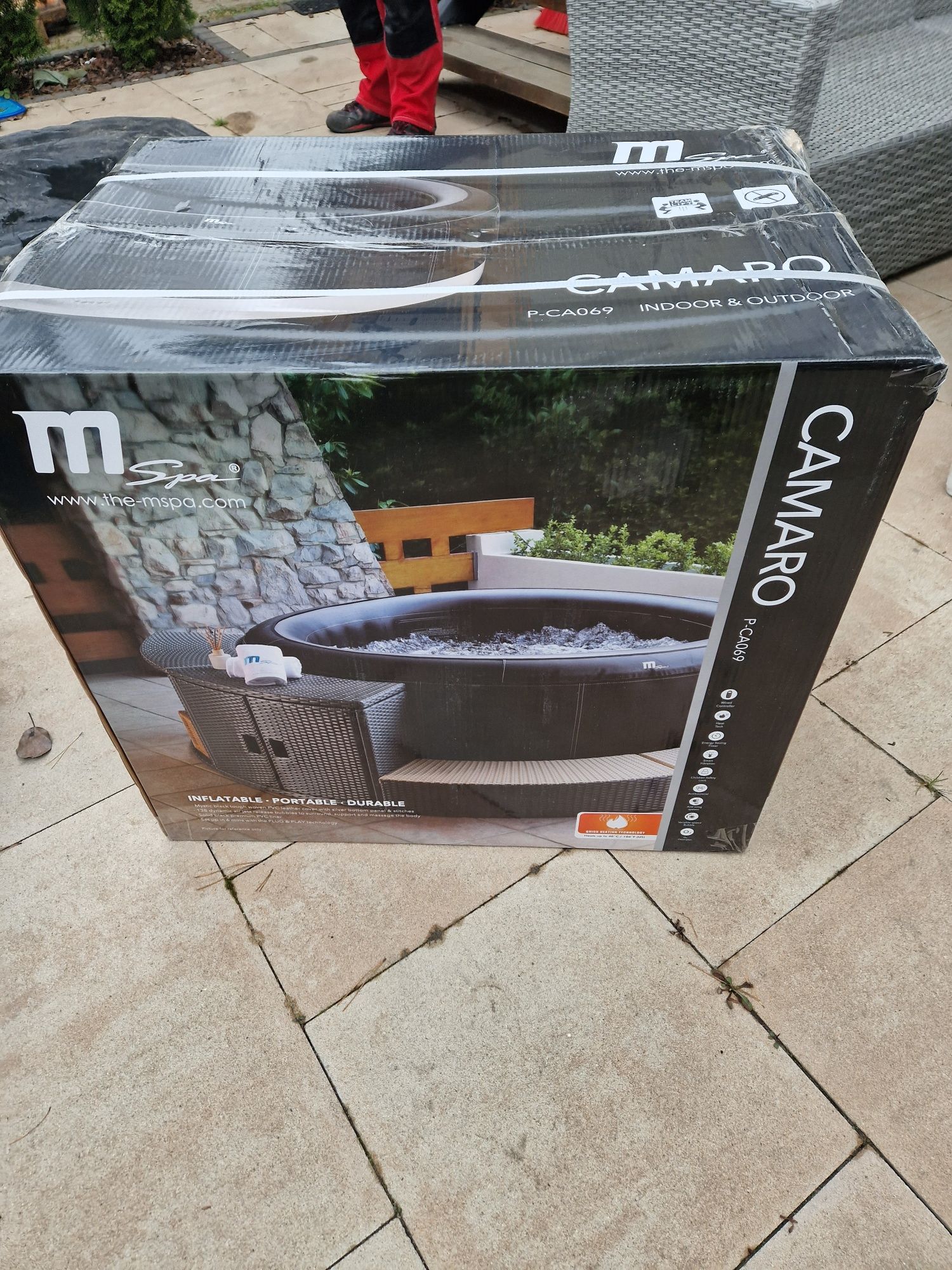 Jacuzzi ogrodowe Mspa Camaro 6 osobowe NOWE Ozon cena zimowa! DOSTAWA