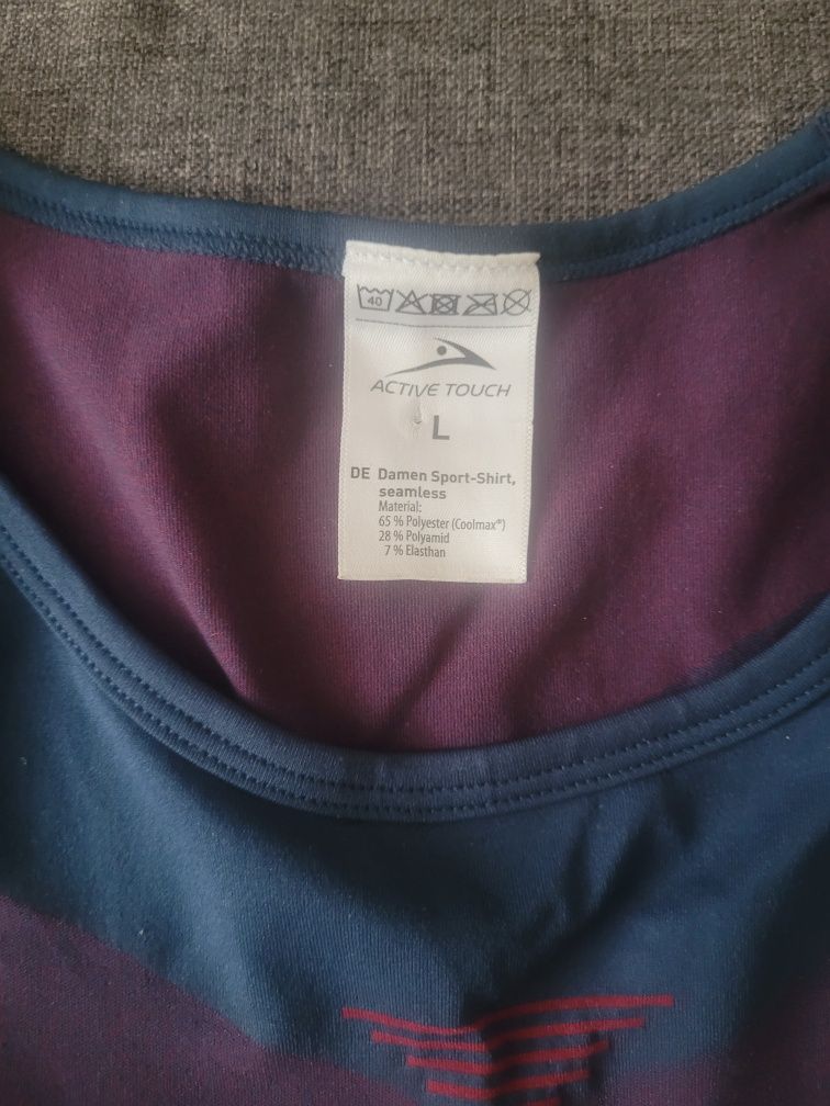Koszulka na ramiączka T-shirt sportowy na siłownię, rower do biegania