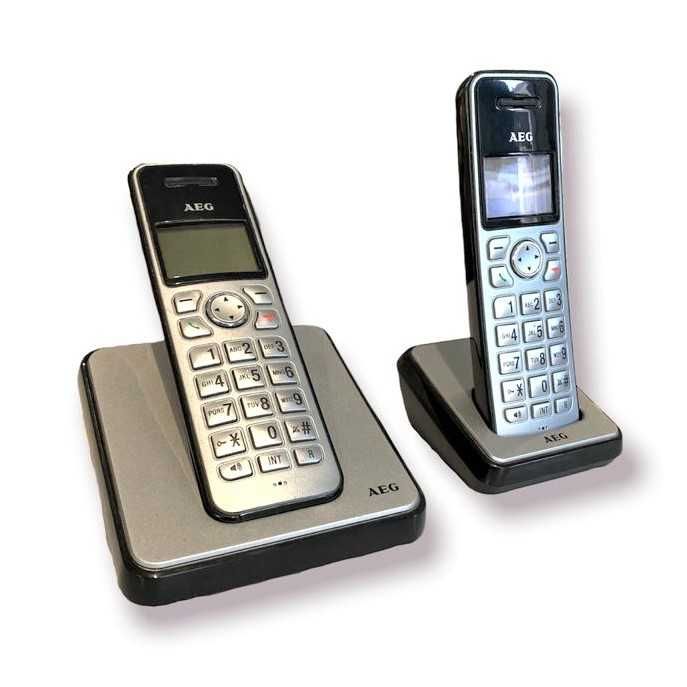 Telefones Fixos Gêmeos AEG EOLE1620