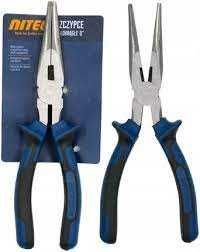 SZCZYPCE PROSTE WYDŁUŻONE Tnące Montażowe Uniwersalne Półokrągłe 8"