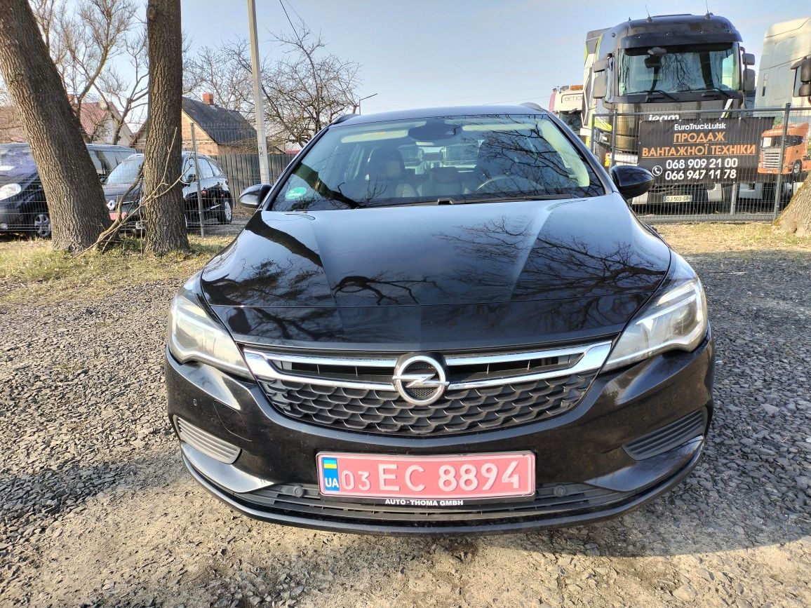 Opel Astra K 1.6.  100kw