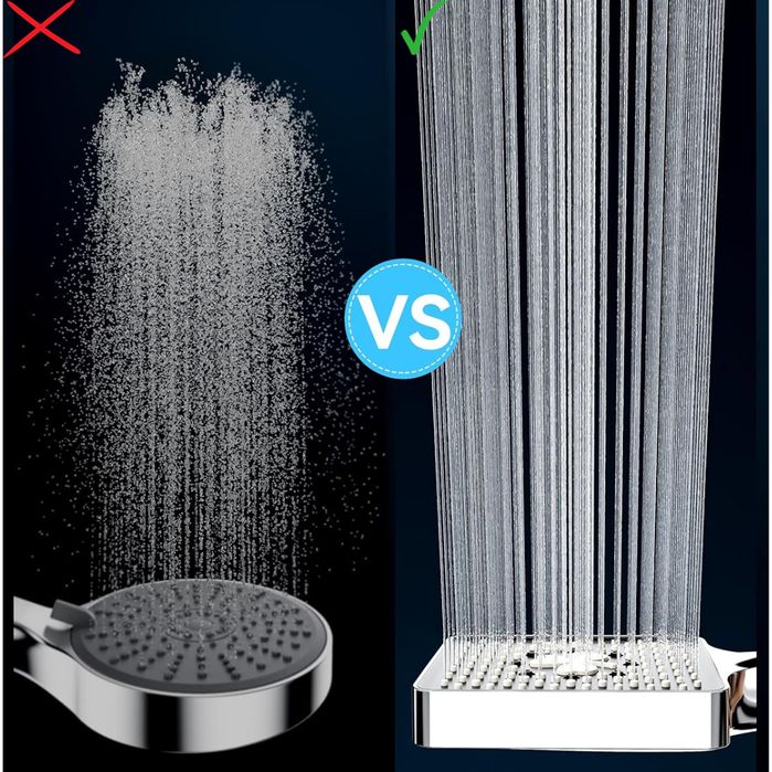 Magichome Słuchawka Prysznicowa 6 Trybów, Wysokociśnieniowa Oszczędna