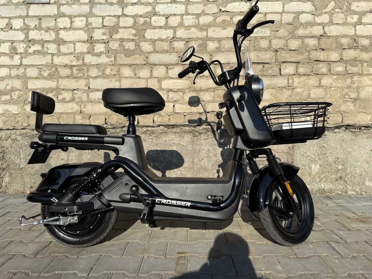 Crosser CR2/CR1 600W20A 60V Електроскутер велоскутер 2025 Черный