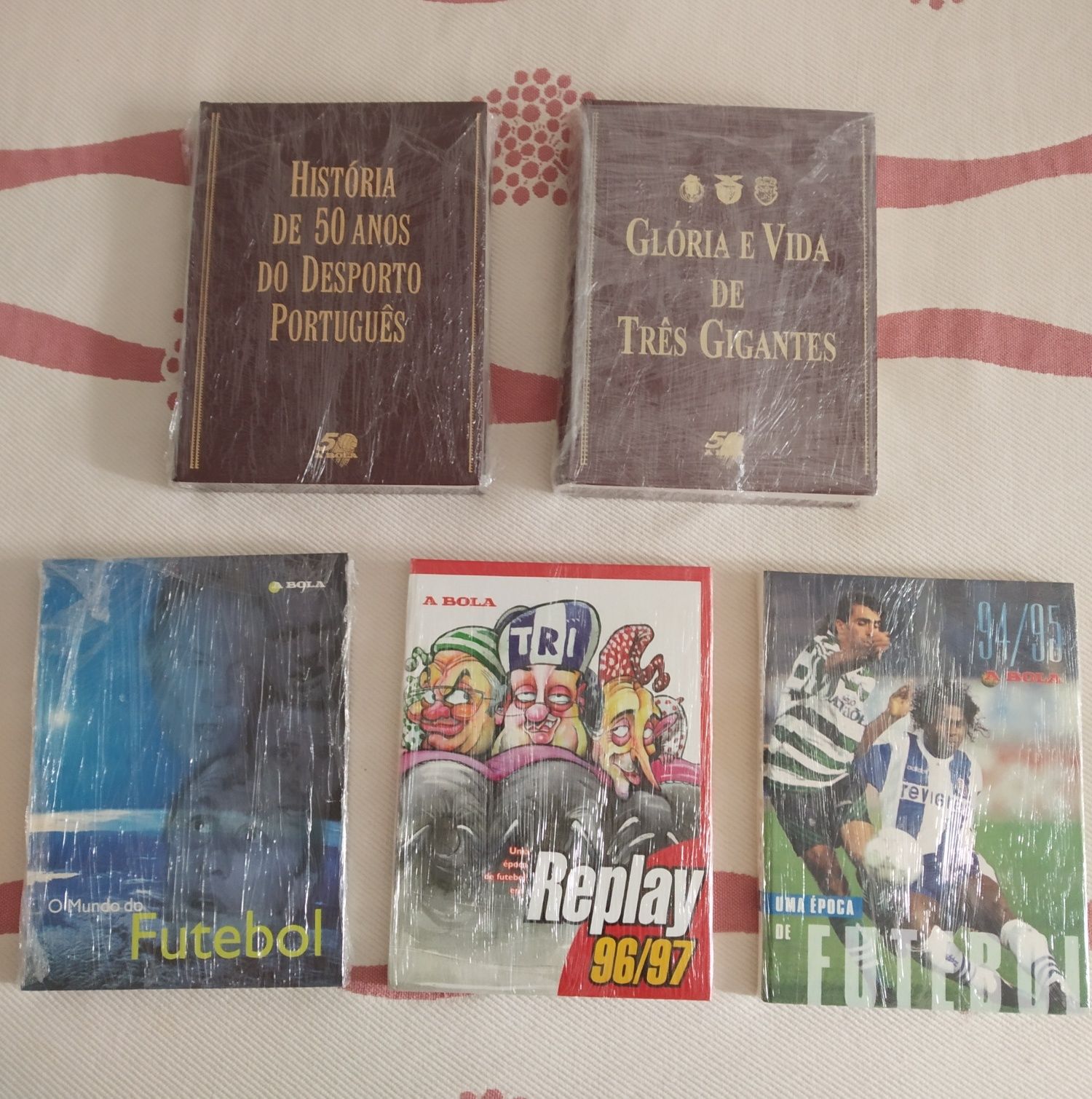 Vendo Lote Completo - 5 Colecções Futebol - Edições Jornal