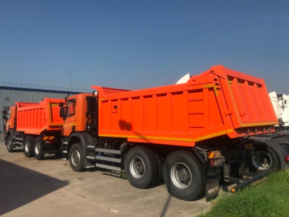 Вывоз грунта самосвалами. Вывоз строительного мусора