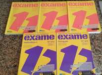 Manuais de preparação para exames nacionais.