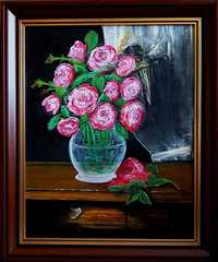 Obraz Olejny - Róże