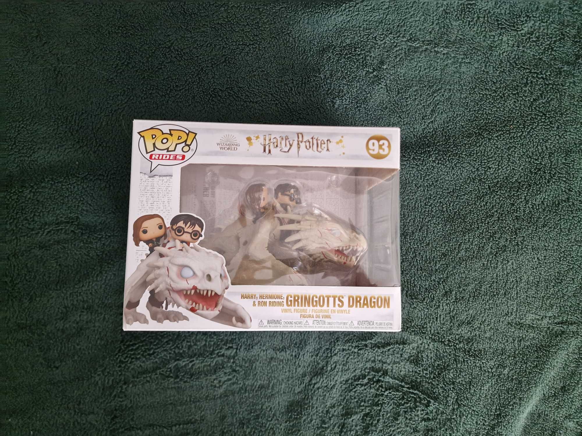 Funko Pop Harry Potter #93  Harry Ron Hermione with dragon