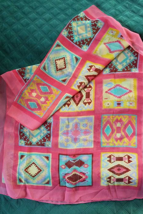 Apaszka szal etno 50 x 160 cm