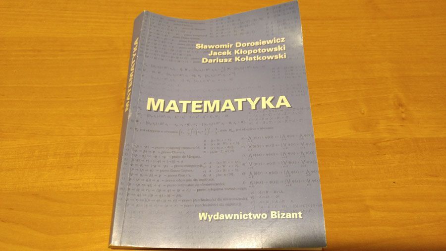 Książki matematyczne