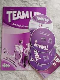 Team Up 3, Teacher's Book + 3 audio Cds, DVD