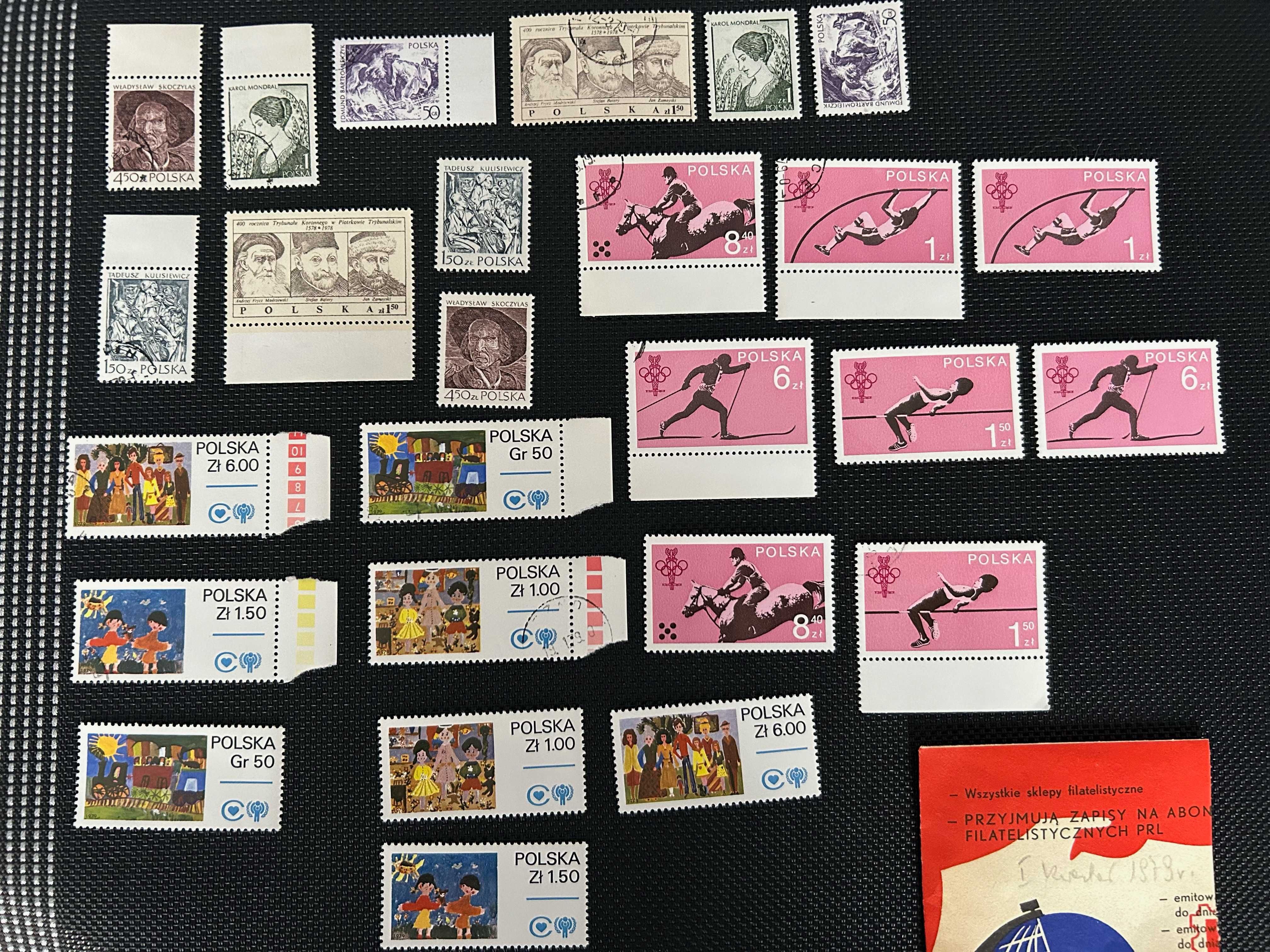 Zestaw 26 znaczków z 1979 roku- rarytas