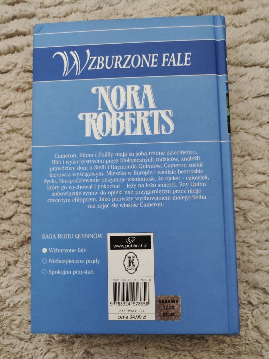 Wzburzone fale - Nora Roberts