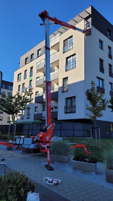 Najem wynajem Zwyżka Leo23gt Podnośnik 23m , szer.100cm wys.200cm