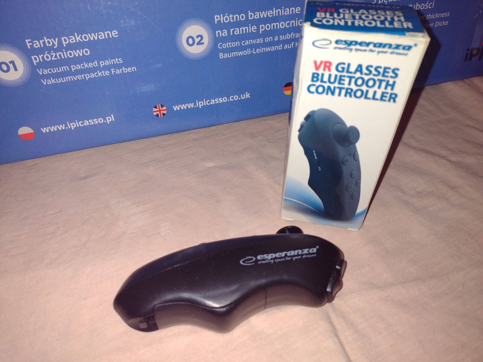 Okulary Esperanza 3D dla smartfonów 3.5-6 plus kontroler Nowe