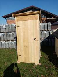 Toaleta drewniana ogrodowa WC