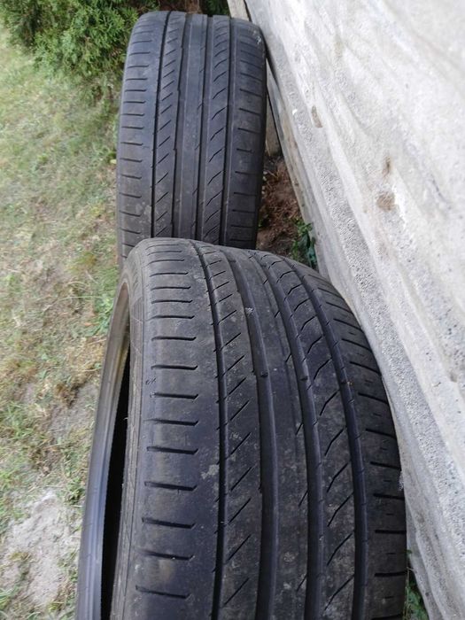 Opony letnie Continental 245/40 R19 bieżnik ok 6 - 7 mm.