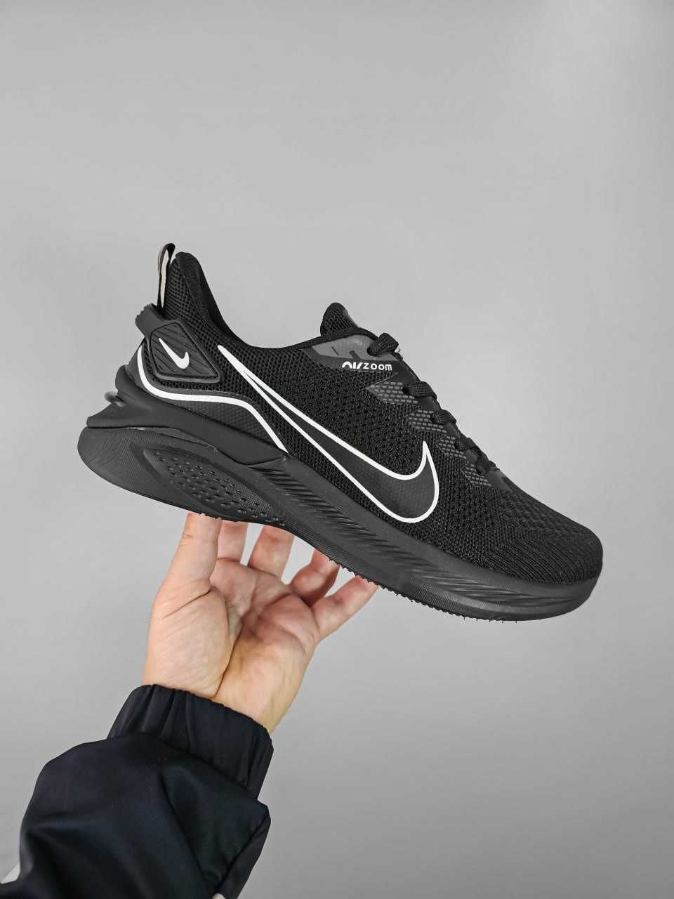 Дихаючі кросівки Nike Zoom Pegasus Black Розміри 41-46р.