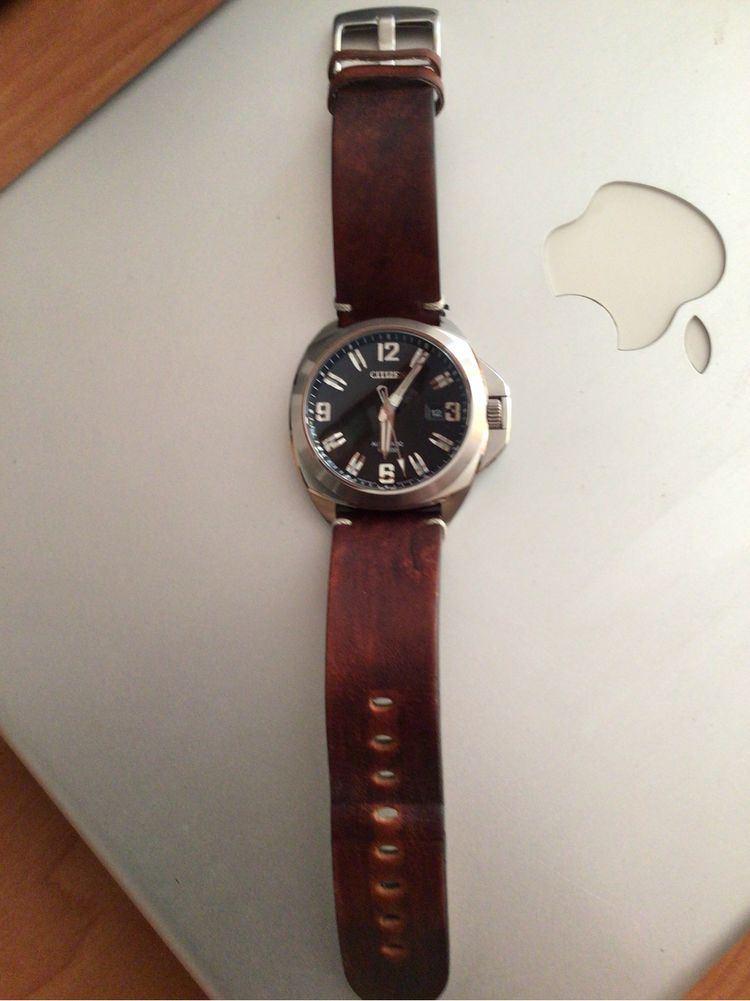Zegarek automatyczny Citizen SC jak Panerai