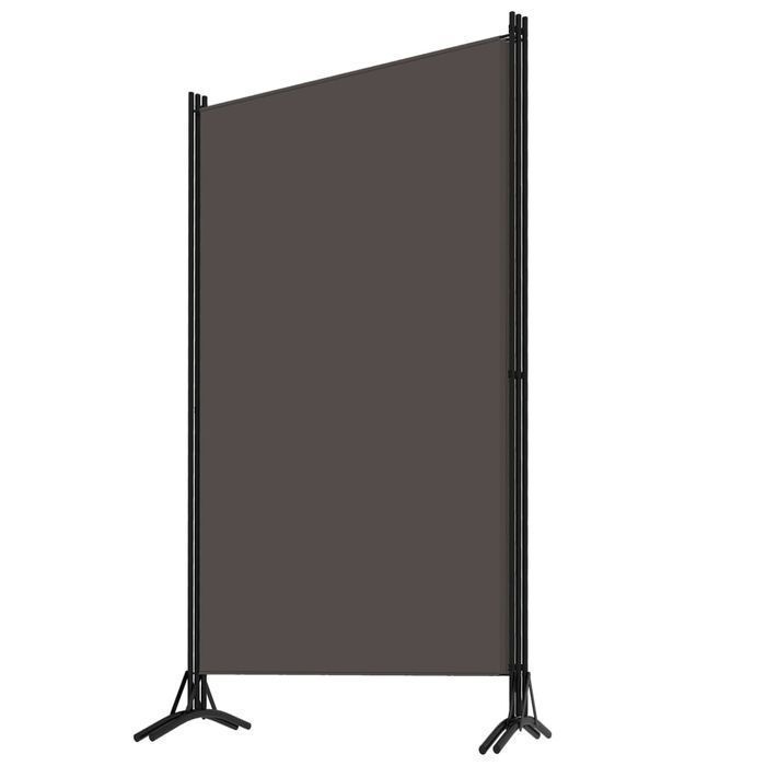 Parawan 3-panelowy Vidaxl Antracytowy 260x180 cm