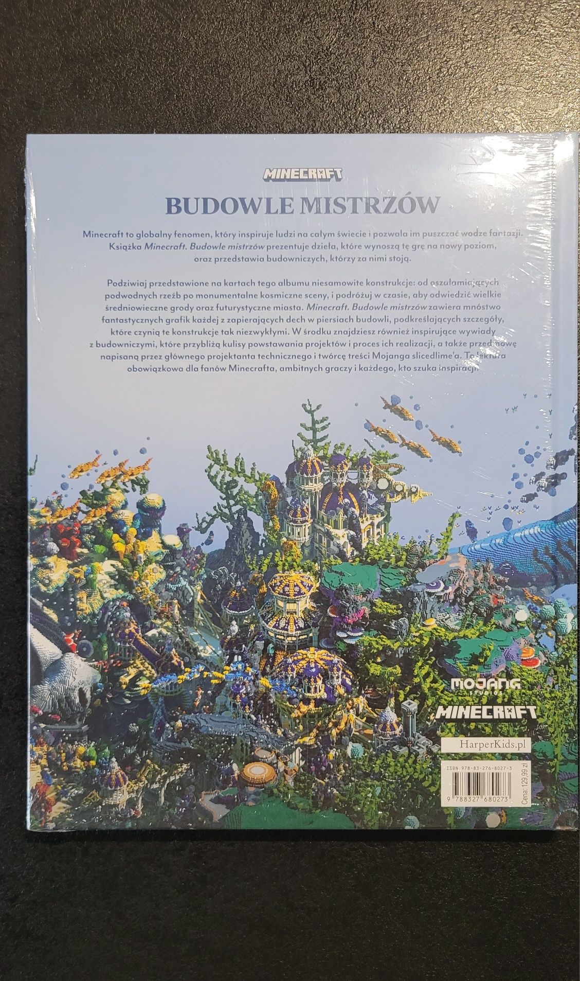 Książka Minecraft Budowle mistrzów, nowa