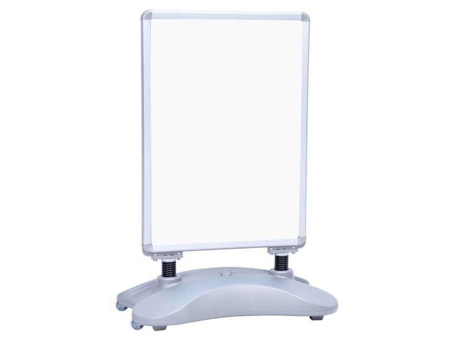 Potykacz stojak reklamowy na wodę na plakat, dwustronny