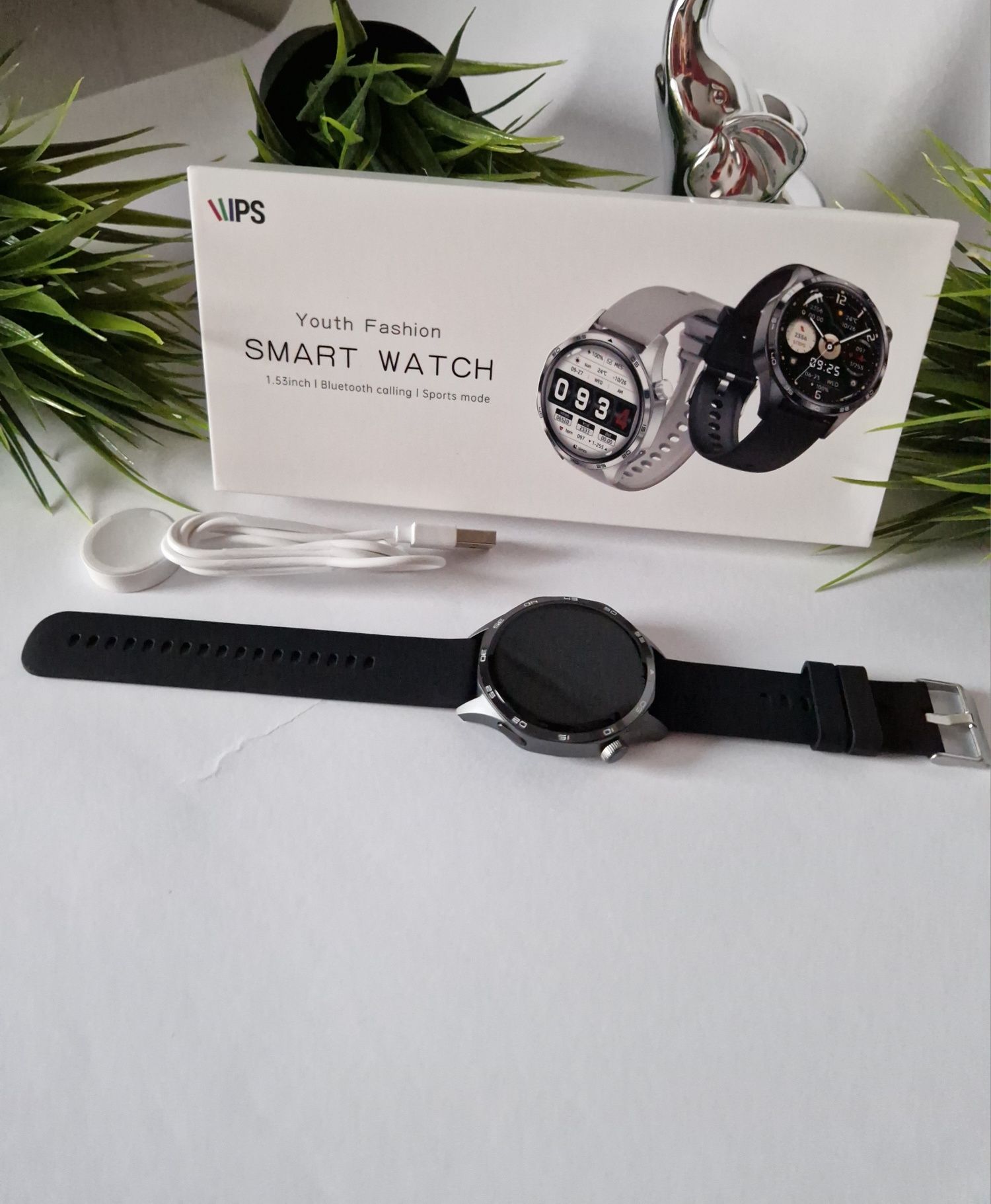 Smartwatch GT5, pełny komplet