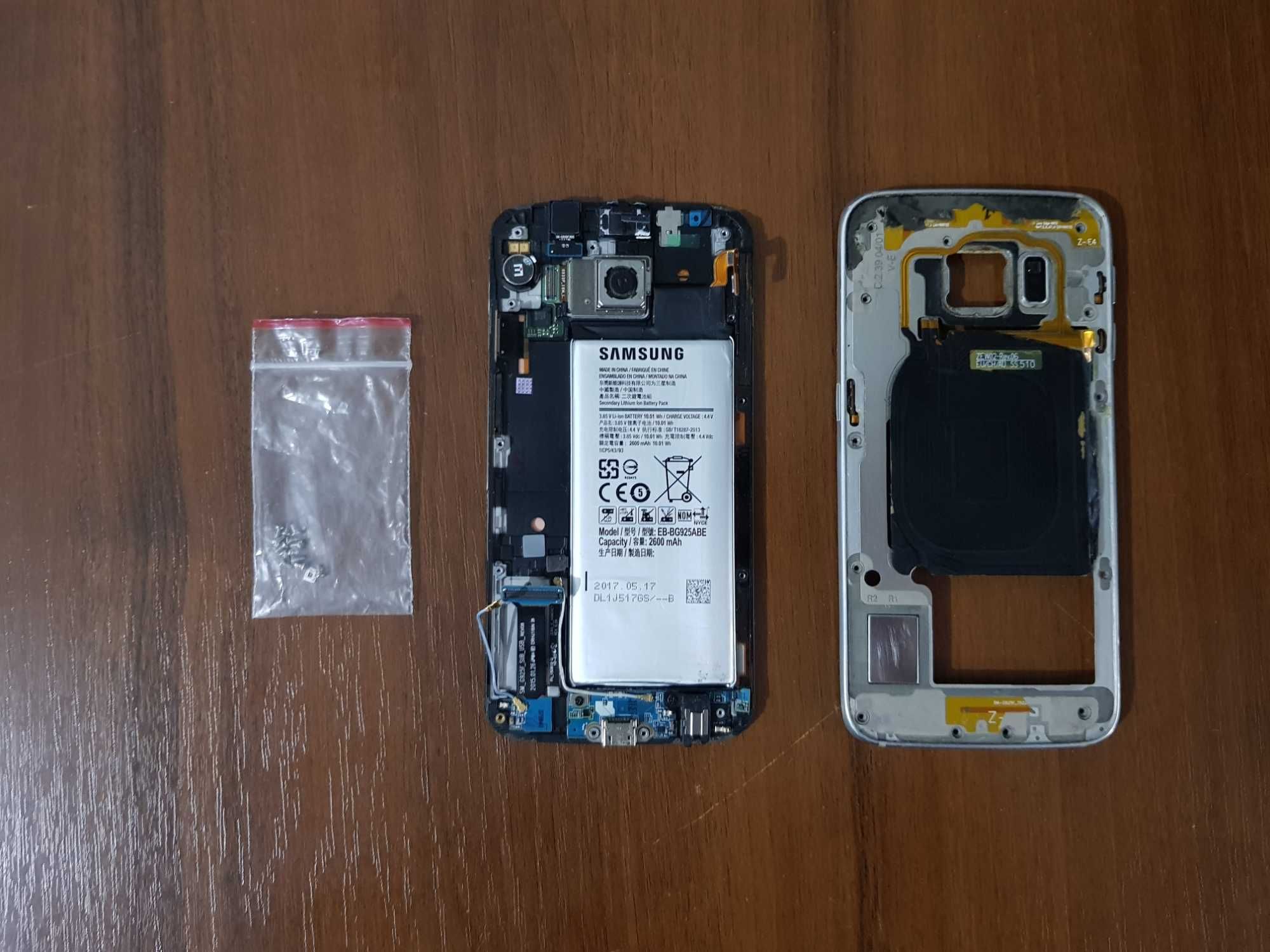 Samsung galaxy s6 edge gold дисплей