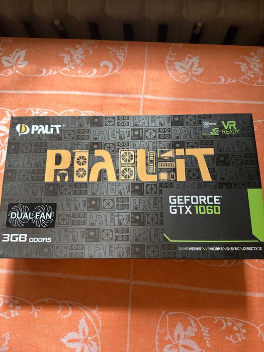 Відеокарта GTX 1060 palite 3 gb