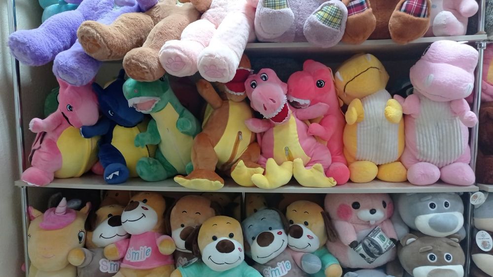 Іграшка плед 3в1 собака кіт хом'як дракон авокадо зайка сова лисеня