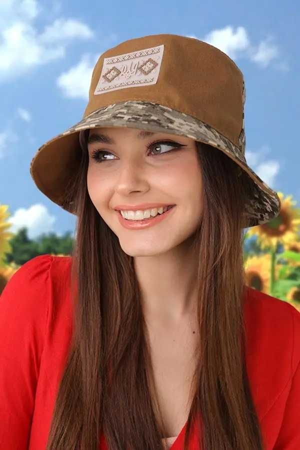 Женская молодежная летняя однотонная панама. Разные цвета!!!