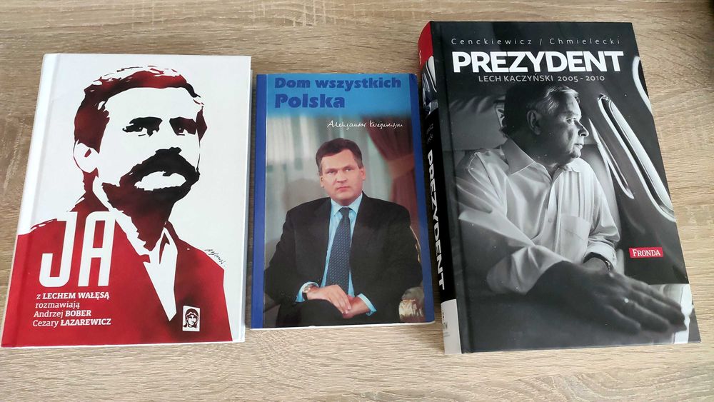 Prezydenci Wałęsa , Kwaśniewski,Kaczyński autograf