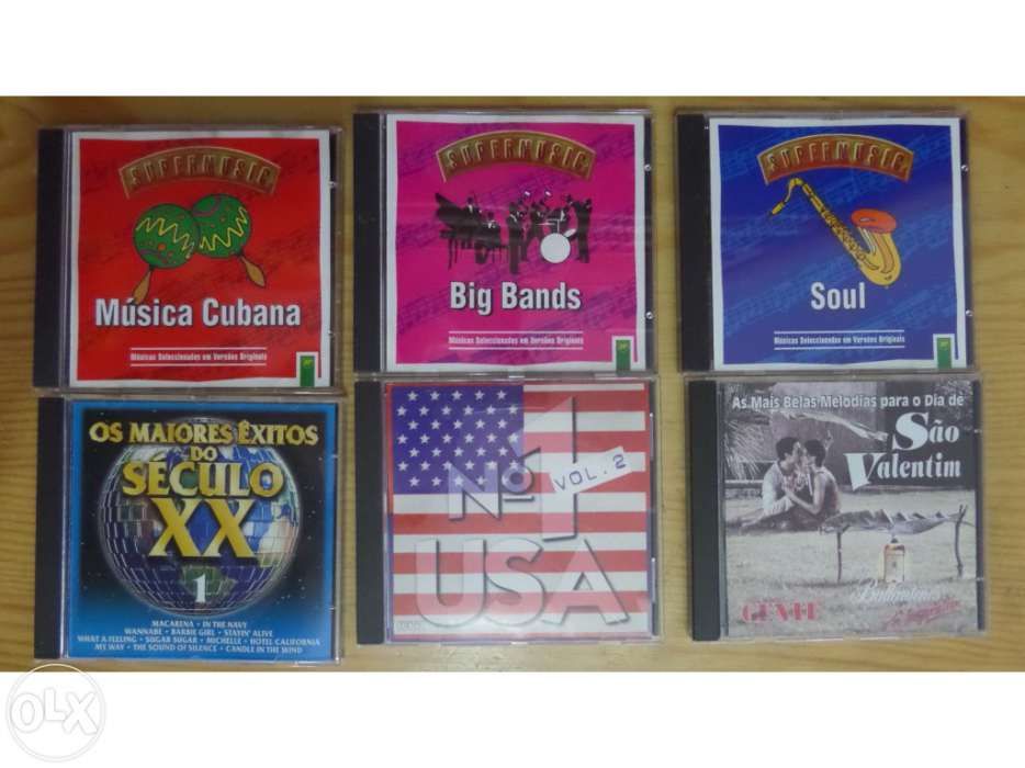 CDs originais de música