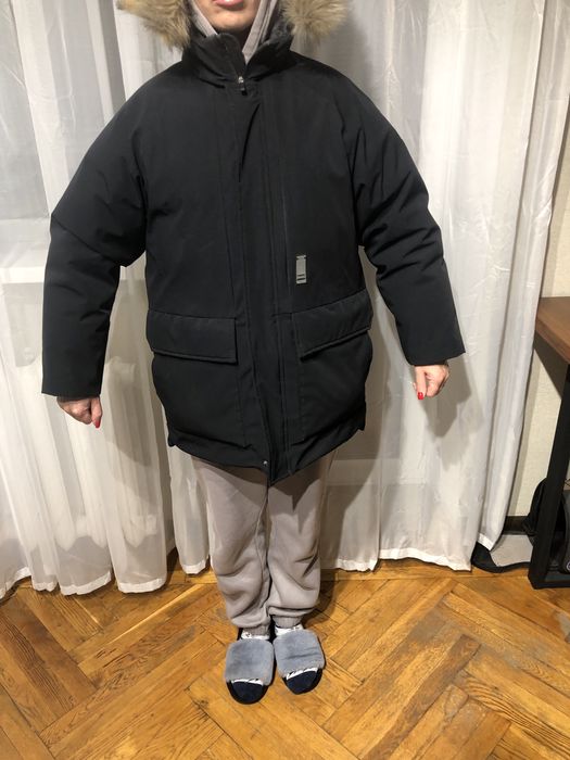 Зимовий пуховик zara на 164