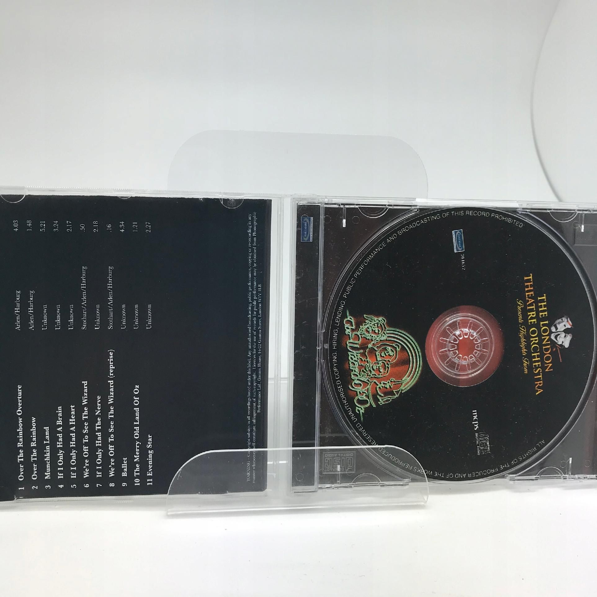 Cd - London Theatre Orchestra - The Wizard Of Oz