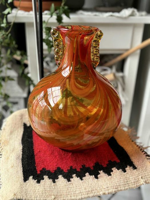 Wazon szklany butla Laura