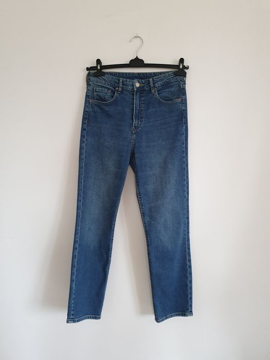 Jeansy H&M z wysokim stanem