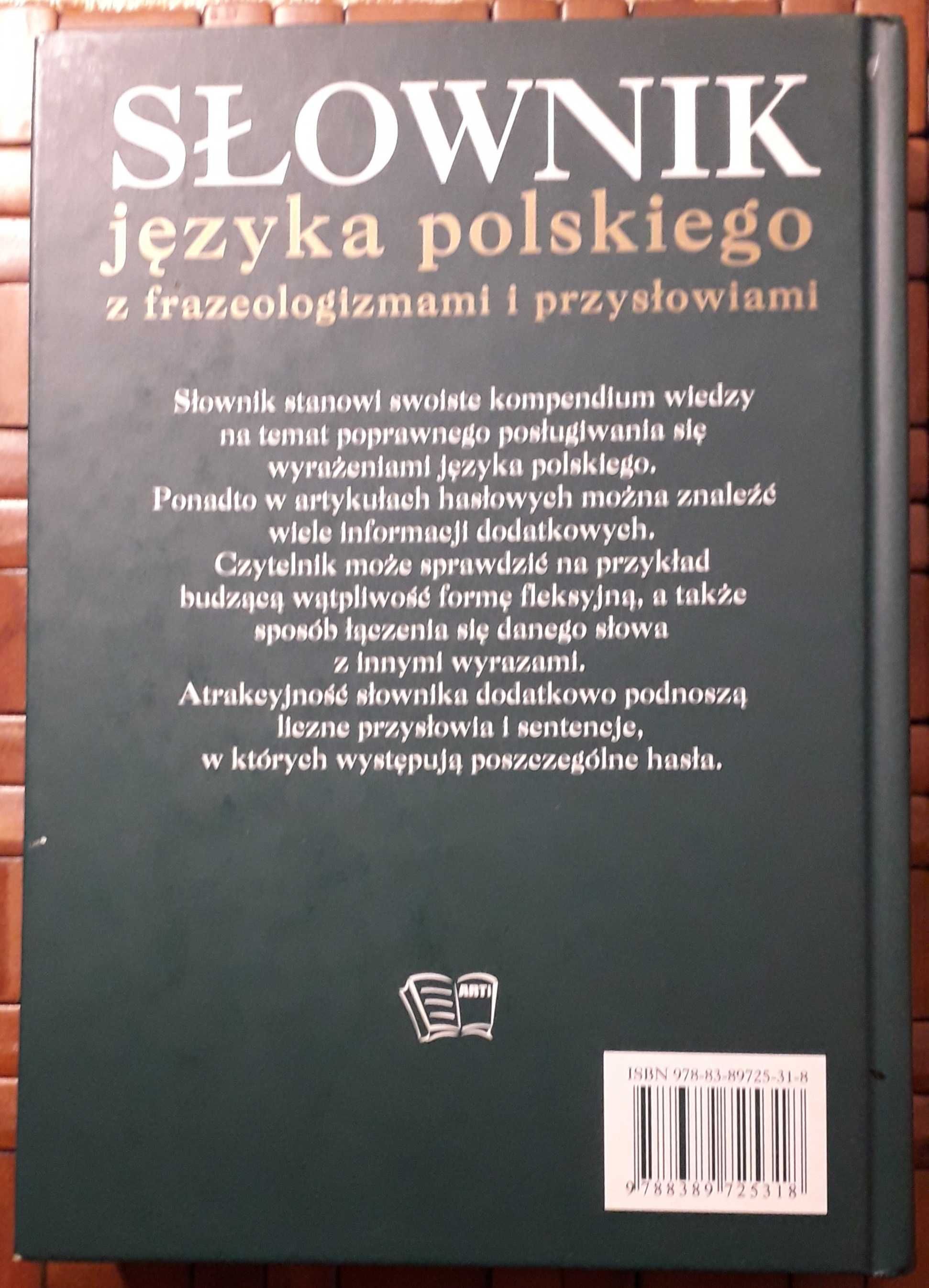 Słownik języka polskiego z frazeologizmami i przysłowiami Dereń i in.