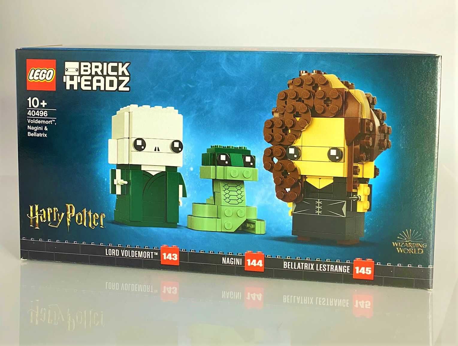 LEGO BrickHeadz 40496 Voldemort, Nagini i Bellatrix